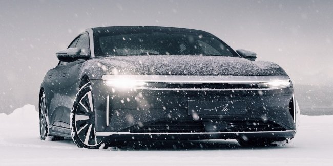 Lucid Air: Найбільший пробіг у випробуваннях NAF 2026.