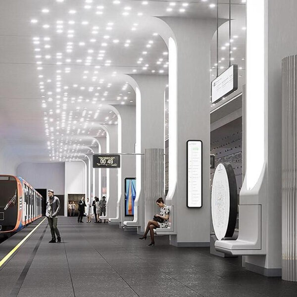 У Москві затвердили дизайн-концепцію нової станції метро “Вавилівська”