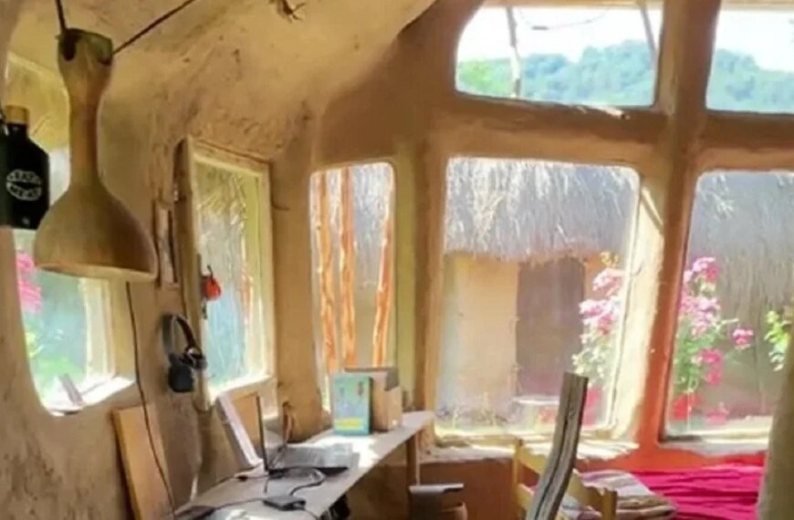 Український селянин поділився методом побудови екологічної оселі (знімки та відеоматеріали)