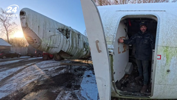 Англієць придбав авіалайнер для створення власного сховку.