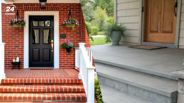 Який матеріал обрати для ганку: бетонна чи цегляна плитка?