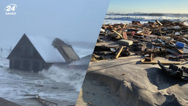 Ураган в Північній Кароліні понищив прибережні оселі.