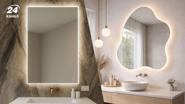 Ванна: вибір дзеркала для дизайну
