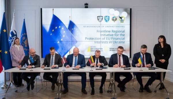 Україна й балтійські держави заснували платформу протидії корупції для охорони фондів відновлення.