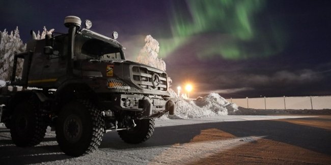 Mercedes-Benz Zetros: Тестування в Арктиці