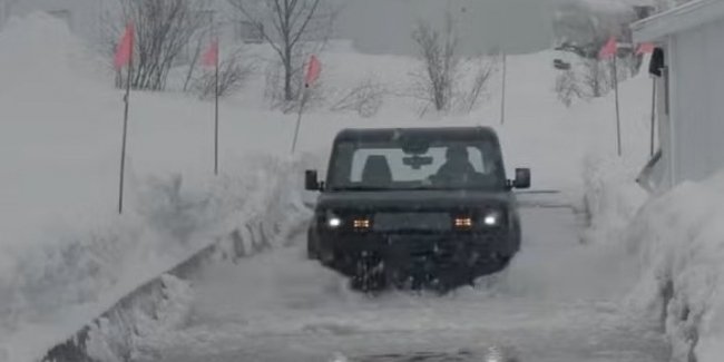 Slate Truck: Морозні випробування електропікапа