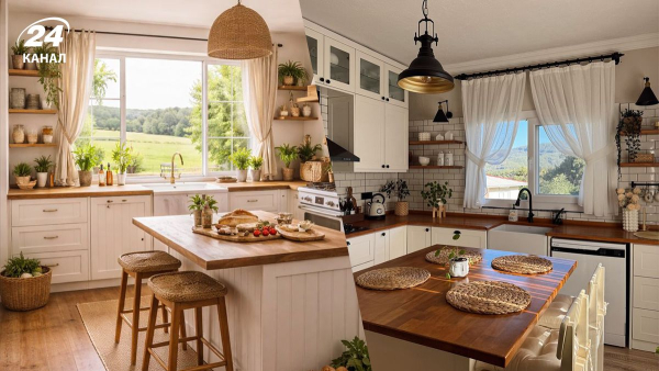 Чому оформити кухню шторами – гарна ідея?