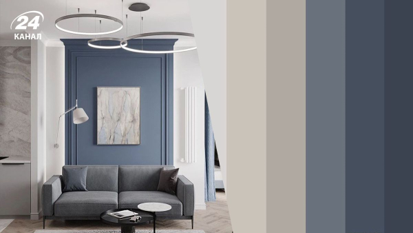 Актуальні кольори вітальні на довгі роки