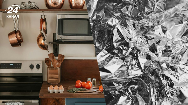 Фольга: секрет охайних кухонних шухляд.