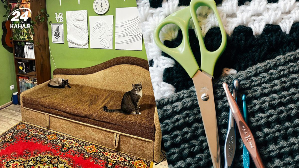 Українка перетворила старий диван власноруч: її рішення