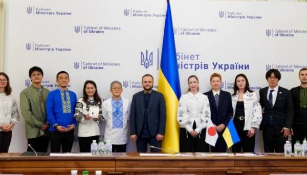 Японія виділить Україні орієнтовно 40 мільйонів доларів на пріоритетні сфери відбудови