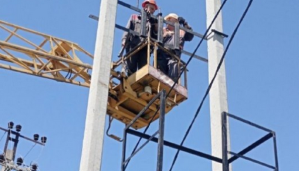 На передовій території Миколаївщини змонтували новітню трансформаторну підстанцію
