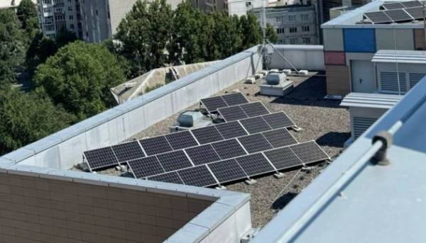 Сонячні станції з’явилися в Охматдиті