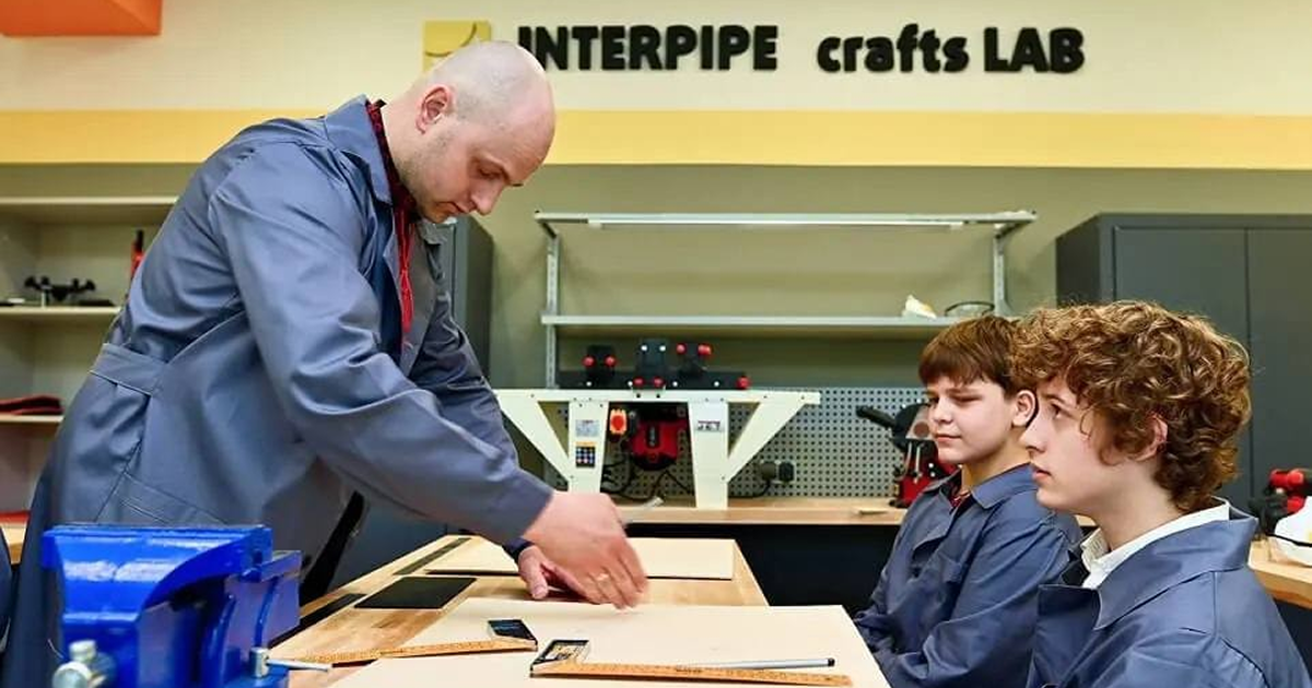 «Інтерпайп» попри війну зберіг та розвиває екосистему техосвіти в Дніпрі