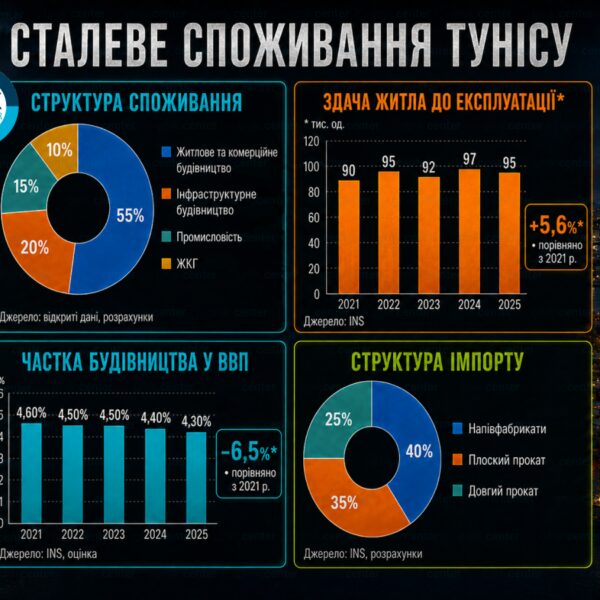 Сталевий ринок Тунісу: гра в очікування