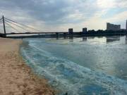 Екологи розкрили причини піни та зміни кольору води в Дніпрі