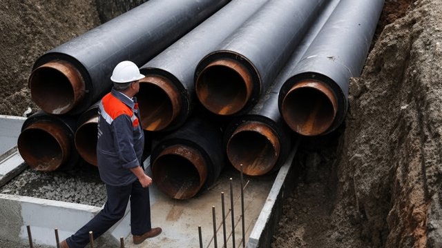 Зустріч щодо будівництва теплотраси на Теремках