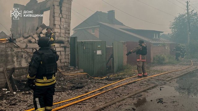 Пошкоджене житло у Вишневому
