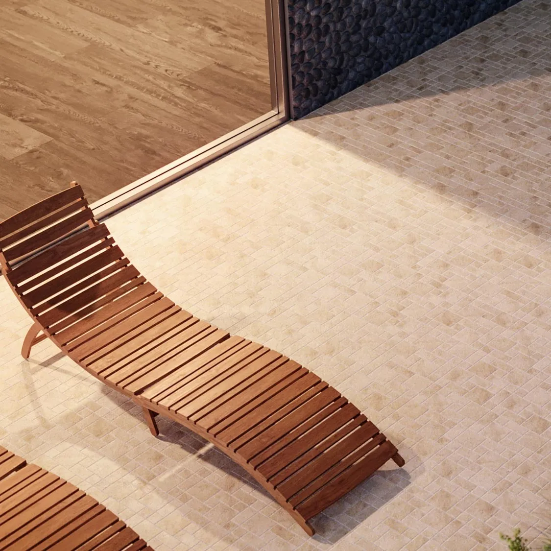 Мозаїчна плитка Satori Matte Natural Stone Travertine